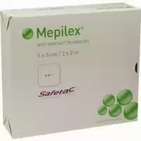 Mepilex Xt 5x5 Cm Schaumverband 5 St Verband