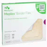 Mepilex Border Flex Schaumverb Haft 12,5 10 St