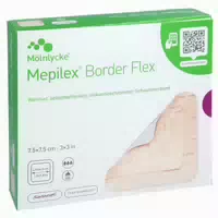 Mepilex Border Flex Schaumverb Haft 7,5x 10 St