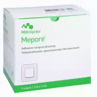 Mepore Wundverband Steril 7x8 Cm 55 St