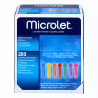 Microlet Lanzetten Farbig 200 St