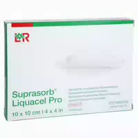 Suprasorb Liquacel Pro 10x10 Cm Kompressen