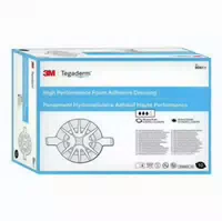 Tegaderm 3m Foam Adhesive 10x11 Cm Oval 10 St