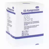 Es Kompressen Unsteril 10x10 Cm 8fach 100 St