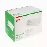Vliwasoft Vlieskompressen Steril 10x10 Cm 6l 50x2 St