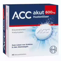 Acc Akut 600 mg Hustenlöser Brausetabletten