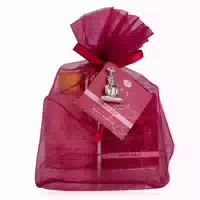 Accentra 2 Teiliges Zen Spa Wellness Set mit Rosen und Arganöl im Geschenkbeutel 300 ml