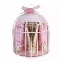 Accentra Geschenkset Badeset Pflegeset Vogelkäfig Wild Berry Geschenkidee