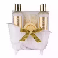 Accentra Geschenkset Badeset Pflegeset Geschenkbox Olive Geschenkidee Geschenk