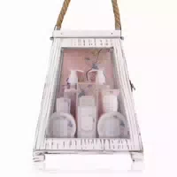 Accentra Secret Garden Geschenkset – Pflegeset Im Weidenkorb, White Tea & Apricot