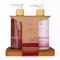 Accentra Handpflegeset Zen Spa – Rose & Argan mit Seifenablage 520 ml