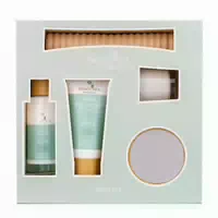 Accentra Home Spa Badeset Jojoba & Lotus In Aufbewahrungsbox Aus Holz