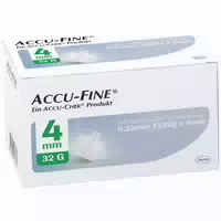 Accu Fine Sterile Nadeln 4 Mm 32g