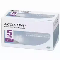 Accu Fine Sterile Nadeln Für Insulinpens 5 Mm 31 G