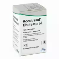 Accutrend Cholesterol Teststreifen 25 St Teststreifen