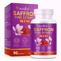 Acentiallabs Safran Saffron Pure Extrakt 88,5 mg mit Vit B2 Hochdosiert