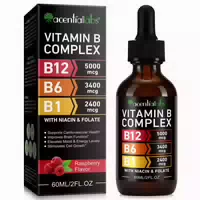 Acentialabs Premium Vitamin B Komplex Tropfen