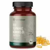Bio Schwarzkümmel Öl Kapseln 220 Kapseln