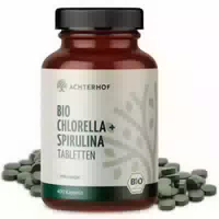 Chlorella & Spirulina Algen Tabletten Bio 400 Tabletten