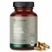 Goldene Mischung Kapseln Bio – ohne Piperin 120 Kapseln