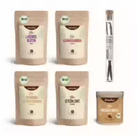 Mond Milch Mischung 6er Set mit Vanilleschoten