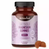 Saftgold Magnesium Gummies Exotische Früchte 60 Stück