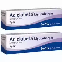Acic bei Lippenherpes 2 g Creme