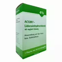 Acoin Lidocainhydrochlorid 40 mg Pro ml 50 ml Lösung