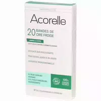 Acorelle Wachsstreifen Kalt Körper