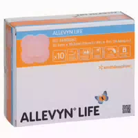 Allevyn Life 10,3x10,3 Cm Silikonschaumverband 10 St