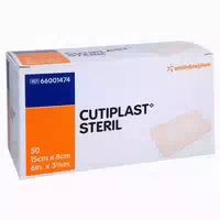 Cutiplast Steril Wundverband 8x15 cm 50 st