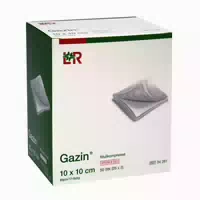 Gazin Mullkomp 10x10 cm Steril 8fach 25x2 st