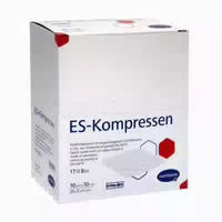 Es Kompressen Steril 10x10 cm 8fach 25x2 st