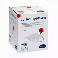 Es Kompressen Steril 5x5 cm 8fach 25x2 st