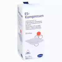 Es Kompressen Unsteril 5x5 Cm 8fach 100 St