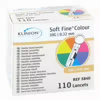 Klinion Soft Fine Colour Lanzetten 30 G 210 St