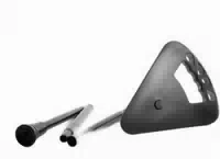 Flipstick Sitzstock Faltbar Und Höhen Verstellbar Schwarz