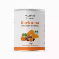 Fermentiertes Bio Kurkuma Pulver mit Postbiotischen Effekten