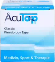 Acutop Kinesiologie Tape Classic Blau 5 cm X 5 m
