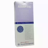 Adaptic 7,6x20,3 Cm Feuchte Wundauflage 36x3 St