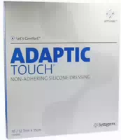 Adaptic Touch 12,7 X 15 cm Non Adhering Silicon Dressing 10
