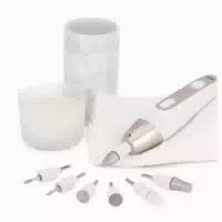 Ade 7in1 Maniküre Pediküre Set Champagne mit Travelbag