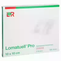 Lomatuell Pro 10x10 cm Steril 8 st