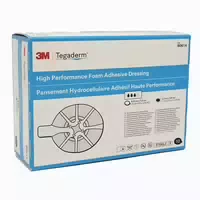 Tegaderm Foam Adhesive 6,9x7,6 Cm Oval 9 10 St
