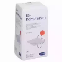 Es Kompressen Unsteril 10x10 Cm 16fach 100 St