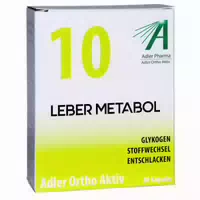 Adler Ortho Aktiv Nr 10 Leber Metabol 60 st Kapseln