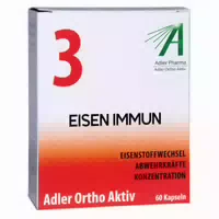 Adler Ortho Aktiv Nr 3 Eisen Immun 60 St Kapseln