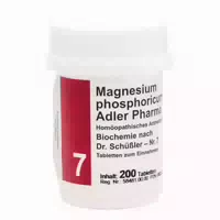 Magnesium Phosphporicum D6 Adler Pharma Biochemie Nach Dr Schüßler Nr 7, Tablette 200 St Tabletten