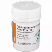 Adler Pharma Calcium Fluoratum D12 Biochemie Nach Dr Schüßler Nr 1