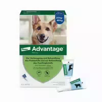 Advantage Spot On 400 gegen Flöhe für Große Hunde von 25 Bis 40 kg Körpergewicht